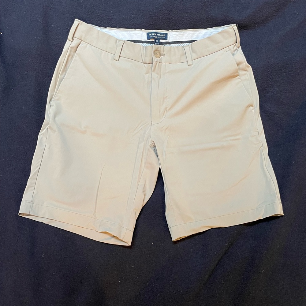 Peter millar golf shorts. Light grey size 30 waist.